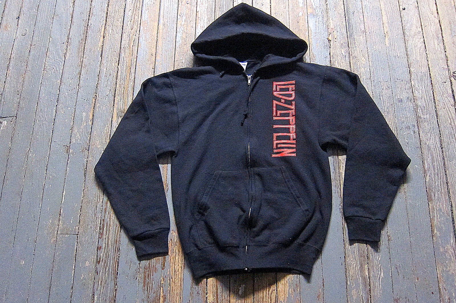 Led Zeppelin - Two Sided Printed Zipper Hoodie